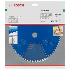 Bosch Kreissägeblatt Expert for Wood, 260 x 30 x 2,4 mm, 60 (2 608 644 082), image 