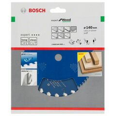 Bosch Kreissägeblatt Expert for Wood, 140 x 20 x 1,8 mm, 24 (2 608 644 008), image 