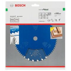 Bosch Kreissägeblatt Expert for Wood, 160 x 20 x 2,2 mm, 24 (2 608 644 016), image 