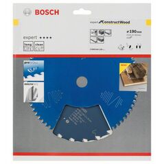 Bosch Kreissägeblatt Expert for Construct Wood, 190 x 30 x 2,0 mm, 24 (2 608 644 139), image 