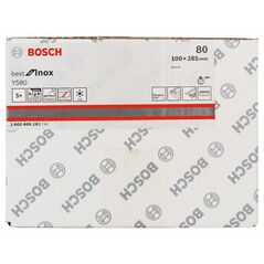 Bosch Schleifhülse Y580, 100 x 285 mm, 90 mm, 80 (2 608 608 Z81), image 