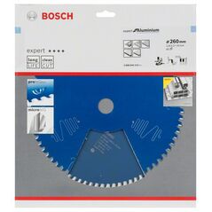 Bosch Kreissägeblatt Expert for Aluminium, 260 x 30 x 2,8 mm, 80 (2 608 644 113), image 