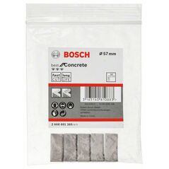 Bosch Segmente für Diamantbohrkronen 1 1/4 Zoll UNC Best for Concrete 5, 57 mm, 5 (2 608 601 385), image 