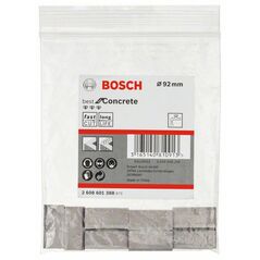 Bosch Segmente für Diamantbohrkronen 1 1/4 Zoll UNC Best for Concrete 8, 92 mm, 8 (2 608 601 388), image 