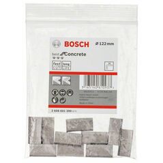 Bosch Segmente für Diamantbohrkronen 1 1/4 Zoll UNC Best for Concrete 10, 122 mm, 10 (2 608 601 390), image 
