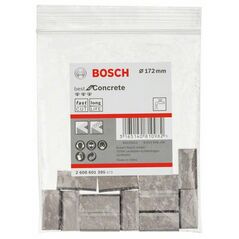 Bosch Segmente für Diamantbohrkronen 1 1/4Zoll UNC Best for Concrete 12, 172mm, 11,5mm (2 608 601 395), image 