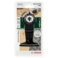 Bosch StarlockPlus BIM Tauchsägeblatt PAII 65 APB Wood and Metal, 65 x 50 mm (2 609 256 D56), image 