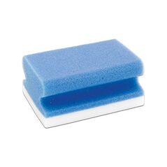 Franken Schreibtafelschwamm X-Wipe! Z1945 7x4,5x9,5cm blau 2 St./Pack., image 