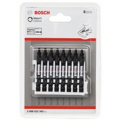 Bosch Doppelklingen Schrauberbit-Set Impact Control, 8-teilig, T15-T15, 65 mm (2 608 522 342), image 