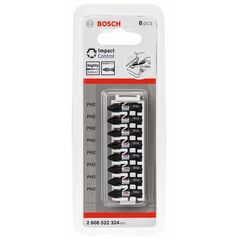 Bosch Schrauberbit-Set Impact Control, 8-teilig, 8 x PH2, 25 mm (2 608 522 324), image 