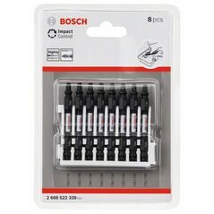 Bosch Doppelklingen Schrauberbit-Set Impact Control, 8-teilig, T20-T20, 65 mm (2 608 522 339), image 
