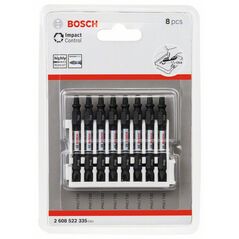 Bosch Doppelklingen Schrauberbit-Set Impact Control, 8-teilig, PH2-T20, 65 mm (2 608 522 335), image 