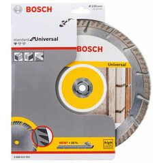 Bosch Diamanttrennscheibe Standard for Universal, 230 x 22,23 x 2,6 x 10 mm (2 608 615 065), image 