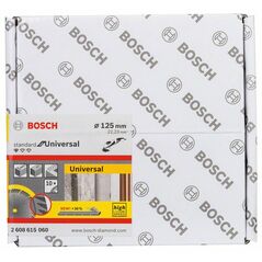 Bosch Diamanttrennscheibe Standard for Universal, 125 x 22,23 x 2 x 10 mm, 10er-Pack (2 608 615 060), image 