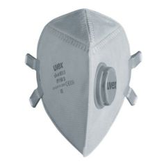 Uvex Einweg (NR)-Atemschutzmaske FFP3 uvex silv-Air p, 360°-Ausatemventil, image 