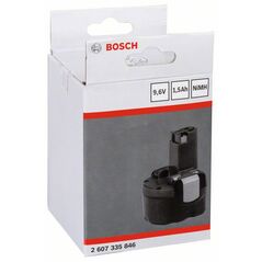 Bosch Akku NiMH 9,6 Volt, 1,5 Ah, O-Akkupack, LD (2 607 335 846), image 