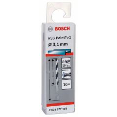 Bosch Metallspiralbohrer HSS PointTeQ, DIN 338, 3,1 mm, 10er-Pack (2 608 577 199), image 