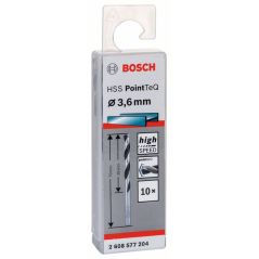 Bosch Metallspiralbohrer HSS PointTeQ, DIN 338, 3,6 mm, 10er-Pack (2 608 577 204), image 