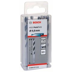Bosch Metallspiralbohrer HSS PointTeQ, DIN 338, 4,6 mm, 10er-Pack (2 608 577 214), image 