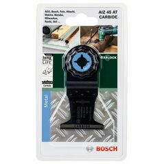 Bosch Starlock Tauchsägeblatt AIZ 45 AT MetalMax, 40 x 45 mm (2 609 256 F09), image 