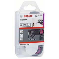 Bosch BIM Tauchsägeblatt Dual-Tec AYZ 53 BPB Multimaterial, 40 x 53 mm, 10er-Pack (2 608 664 204), image 