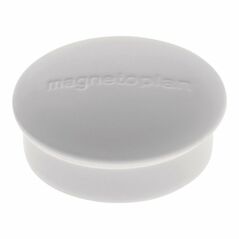 magnetoplan Magnet Discofix Mini 1664600 20mm weiß 10 St./Pack., image 