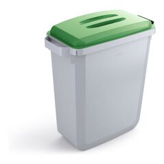 Durable Abfallbehälter DURABIN 60l Grau/Grün, image 