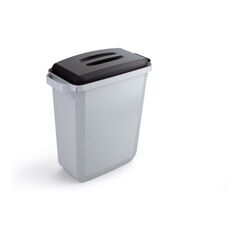 Durable Abfallbehälter DURABIN 60l Grau/Schwarz, image 