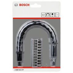Bosch Bit Set, 11-teilig, mit flexibler Verlängerung aus Kunststoff, 300 mm (2 608 522 377), image 