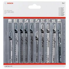 Bosch Stichsägeblatt-Set Clean Precision, 10-teilig (2 607 011 172), image 