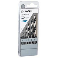 Bosch Metallspiralbohrer HSS-Set PointTeQ, DIN 338, 6-teilig (2 608 577 346), image 