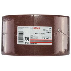 Bosch Schleifrolle J450 Expert for Wood and Paint, 115 mm x 50 m, 180 (2 608 621 487), image 