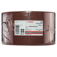 Bosch Schleifrolle J450 Expert for Wood and Paint, 115 mm x 50 m, 240 (2 608 621 489), image 