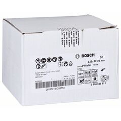 Bosch Fiberschleifscheibe R780 Best for Metal and Inox, 125 x 22,23 mm, 60 (2 608 621 612), image 