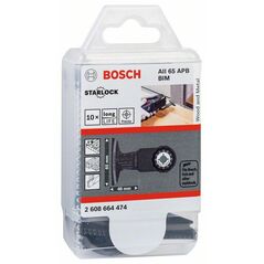 Bosch BIM Tauchsägeblatt AII 65 APB, Wood and Metal, 40 x 65 mm, 10er-Pack (2 608 664 474), image 