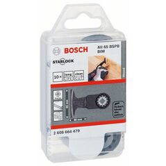 Bosch BIM Tauchsägeblatt AII 65 BSPB, Hard Wood, 40 x 65 mm, 10er-Pack (2 608 664 479), image 