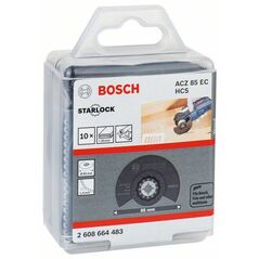 Bosch HCS Segmentsägeblatt ACZ 85 EC Wood, 85 mm, 10er-Pack (2 608 664 483), image 