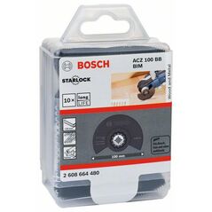 Bosch BIM Segmentsägeblatt ACZ 100 BB, Wood and Metal, 100 mm, 10er-Pack (2 608 664 480), image 