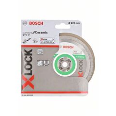 Bosch Diamanttrennscheibe X-LOCK Standard for Ceramic, 125 x 22,23 x 1,6 x 7 mm (2 608 615 138), image 