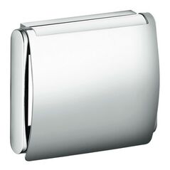Keuco Toilettenpapierhalter PLAN mit Deckel verchromt, image 