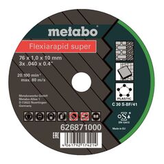 Metabo 5 Flexiarapid Super 76x1,0x10,0 mm Universal, image 