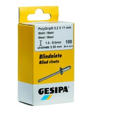 Gesipa Mini-Pack PolyGrip A2-Edelstahl 3,2 x 11, image 