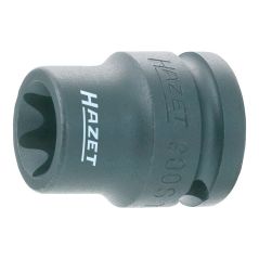 HAZET Kraft TORX® Steckschlüssel-Einsatz 900S-E10 E10 Vierkant hohl 12,5 mm (1/2"), image 
