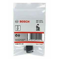 Bosch Spannzange mit Überwurfmutter, 1/4 Zoll, für Bosch-Kantenfräse (2 608 570 142), image 