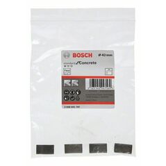 Bosch Segmente für Diamantbohrkrone Standard for Concrete 42 mm, 4, 10 mm (2 608 601 747), image 