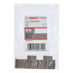 Bosch Segmente für Diamantbohrkrone Standard for Concrete 152 mm, 12, 10 mm (2 608 601 755), image 