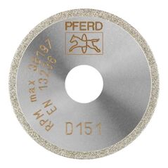 PFERD Diamant-Trennscheibe D1A1R 40-1-10 D 151 GAD, image 