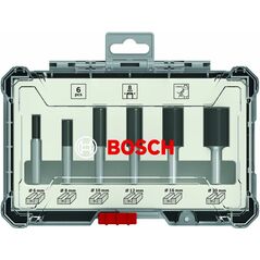 Bosch Nutfräser-Set, 6-mm-Schaft, 6-teilig (2 607 017 465), image 