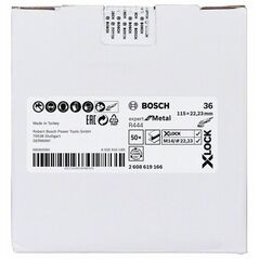 Bosch Fiberschleifscheibe R444 Expert for Metal, X-LOCK, 115 x 22,23 mm, K 36 (2 608 619 166), image 