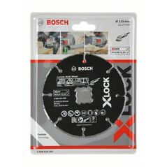 Bosch Trennscheibe X-LOCK Carbide Multi Wheel, 115 x 22,23 x 1 mm (2 608 619 283), image 